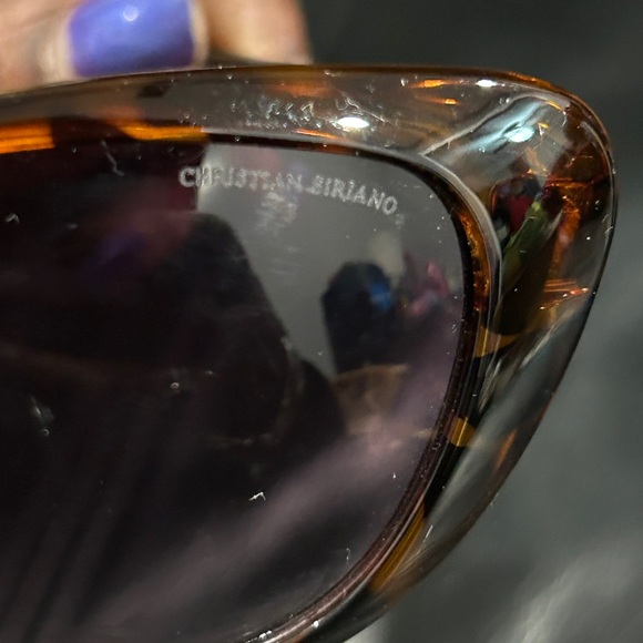 Christian Siriano Tortoise Shell Eyewear main image 8